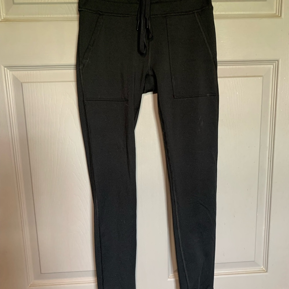 Aerie Black High-Waist Leggings for Active Wear
